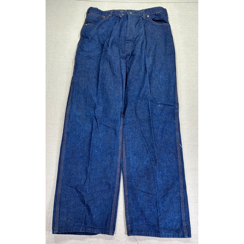 Vintage OshKosh B'Gosh Men's 36 SANFORIZED Denim‎ Jeans Dead Stock TALON USA